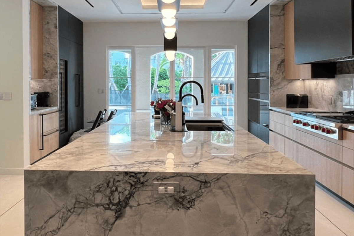 Luxury kitchen detail